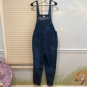 Denim overalls